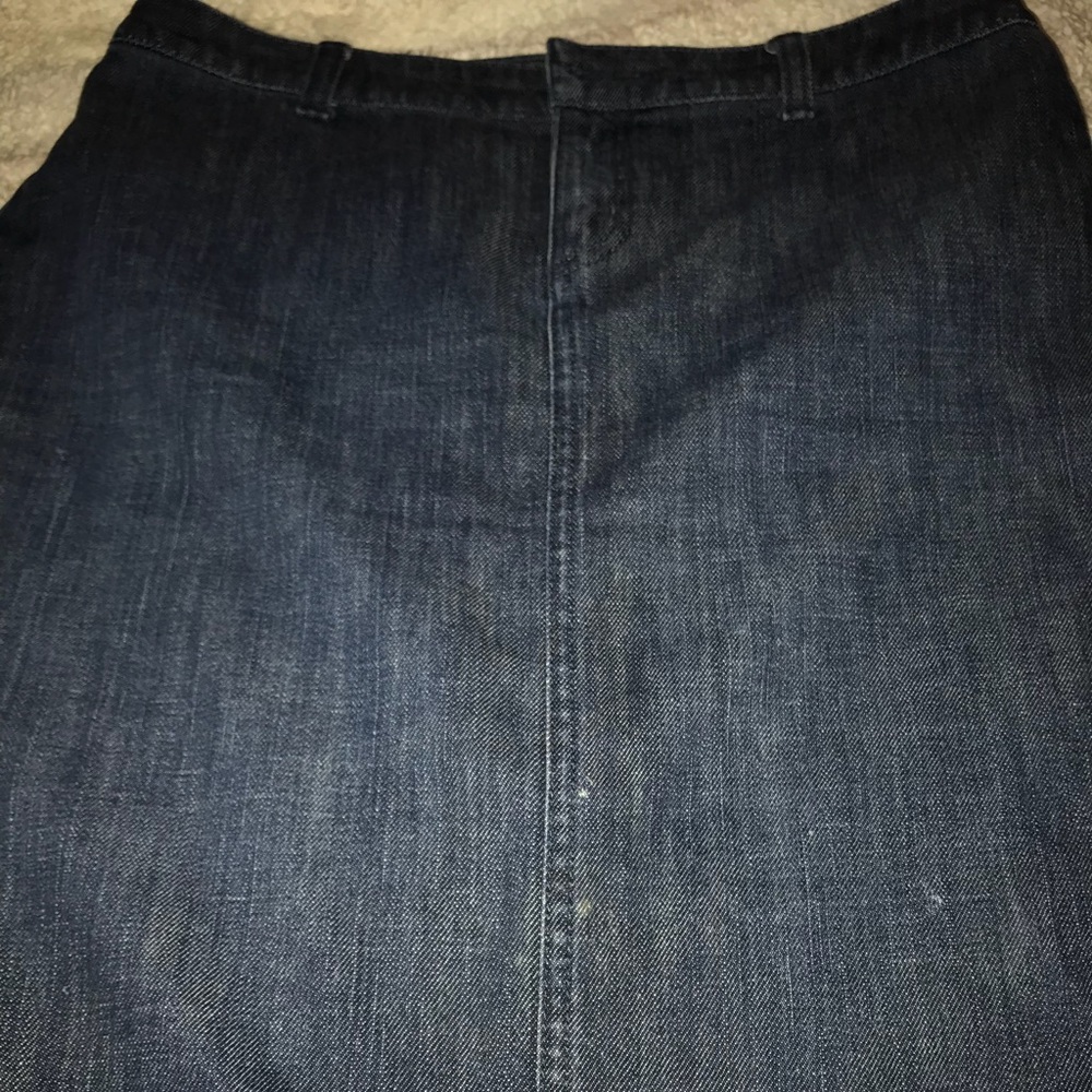 Lilly Pulitzer jean skirt